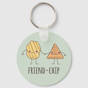 Funny Friend-chip potato chips Keychain