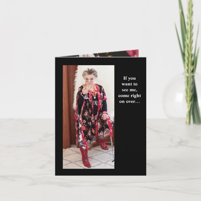 Funny Friend's  Invitation or Appointment (Front)