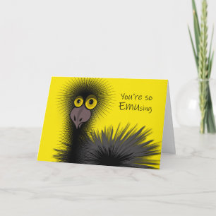 Funny Friendship, You're So Emusing, Wacky Emu Card