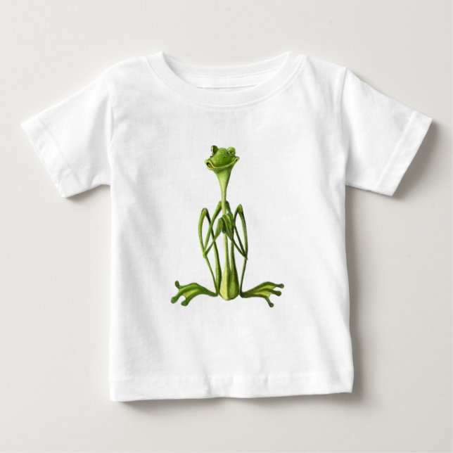 Funny Frog Baby T-Shirt (Front)