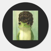 Funny Frog Beehive Bob Haircut Meme