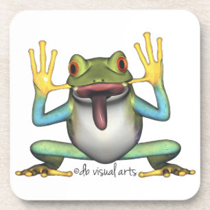 Funny Frog Cork Dessous de verre