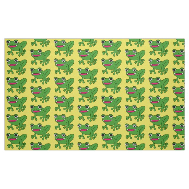 Funny frog fabric (Fat Quarter)