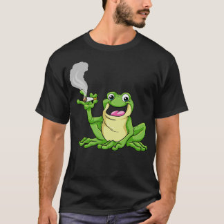 Funny frog is smoking a cigarette T-Shirt