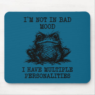 Funny frog meme men women saying have multiple mouse pad