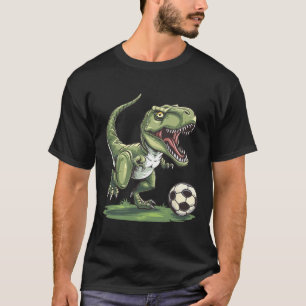 Funny Frog Playing Soccer Graphic Weird Frog  T-Shirt