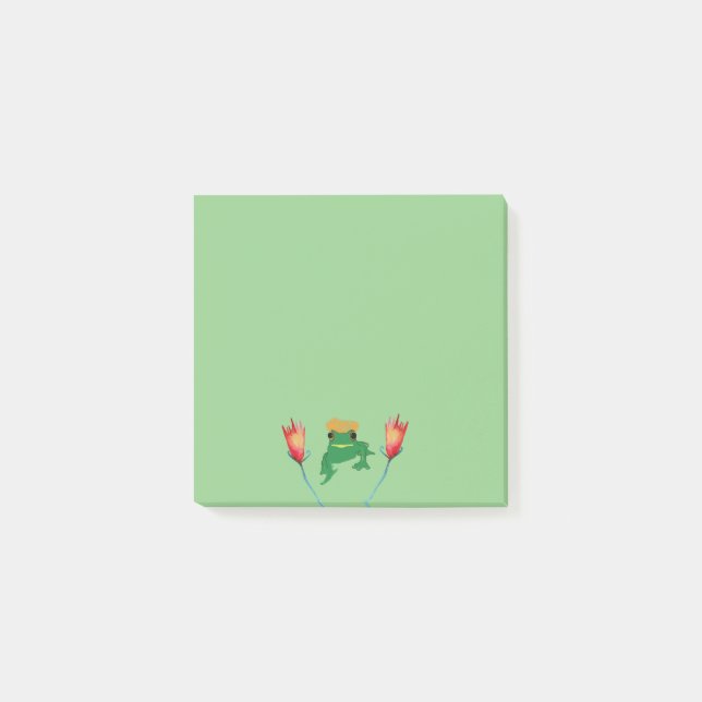 Funny Frog Post-it Notes (Front)