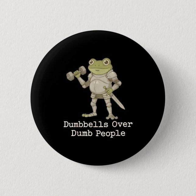 Funny Frog Pregnancy Announcement Medieval Pregnan 2 Inch Round Button (Front)