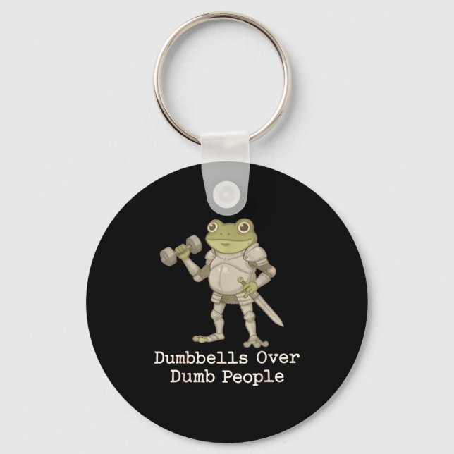 Funny Frog Pregnancy Announcement Medieval Pregnan Keychain (Front)