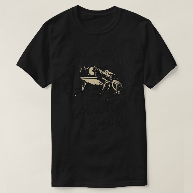 Funny Frog Shirt Unalive MysMeme Retro Aesthetic (Design Front)