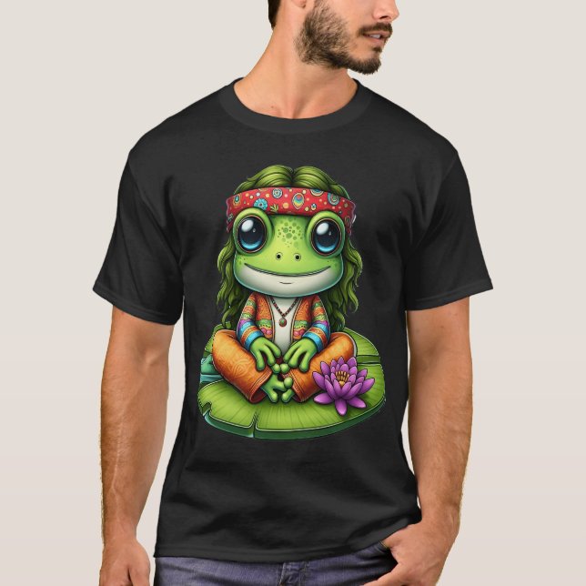 Funny frog  T-Shirt (Front)