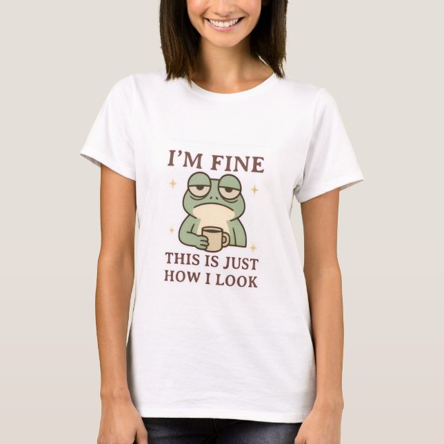 funny frog T-Shirt (Front)