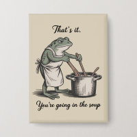 Funny Frog That's It You're Going in the Soup Meme