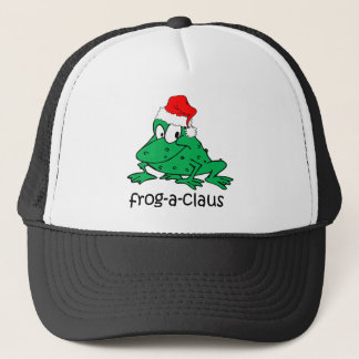 funny frog trucker hat