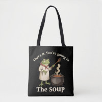 Funny Frog You're Going in the Soup Cottagecore 