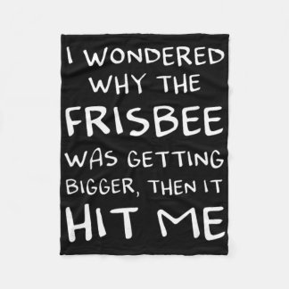 Funny Frolf Disc Golf Then It Hit Me Sket Tree Fri Fleece Blanket