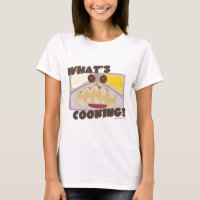 Funny Frozen Food Dinner Cooking Cartoon Slogan
