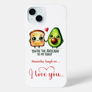 Funny Fruit Pun Personalized Valentine Phone Case