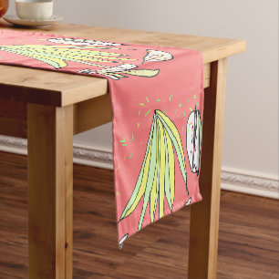 FUNNY FRUIT SHORT TABLE RUNNER