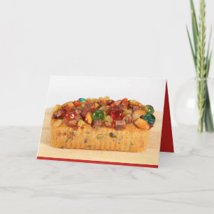 Funny fruitcake card
