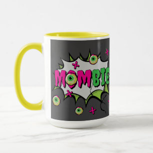 Funny Fun 'Mombie' Pop Art Mug