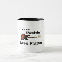 Funny Funk Bass Player Coffee Mug