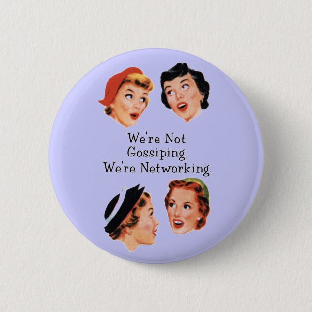 Funny Funny Ladies 2 Inch Round Button (Front)
