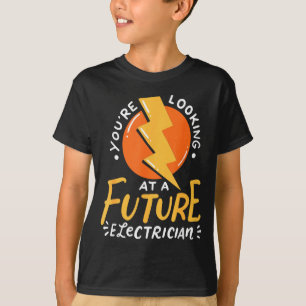 Funny Future Electrician Electrical Engineer  T-Shirt