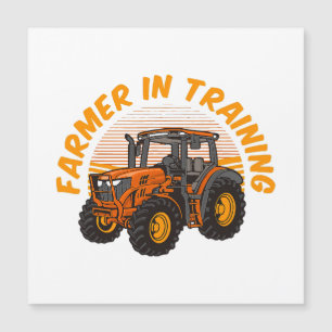 Funny Future Farmer In Training Tractor Farming