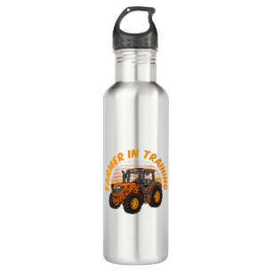 Funny Future Farmer In Training Tractor Farming 710 Ml Water Bottle
