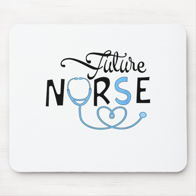 Funny Future Nurse Nursing School Student Nurse In Mouse Pad (Front)