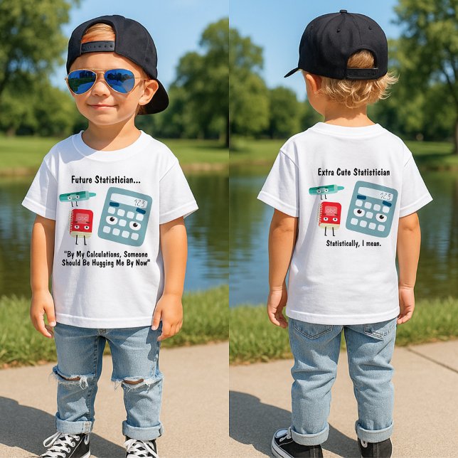 Funny Future Statistician Baby T-Shirt (Creator Uploaded)