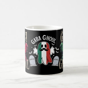 Funny GABA Ghoul Italian Ghost Graveyard Full Moon Coffee Mug