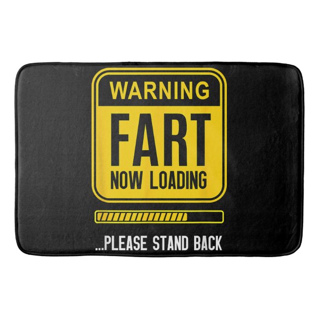 Funny Gag Bath Mat (Front)