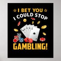 Funny gambling bet Casino word art