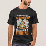 Funny gambling winning word art T-Shirt<br><div class="desc">Funny gambling winning word art T-Shirt</div>