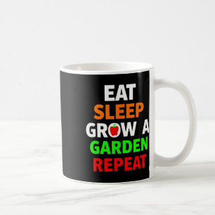 Funny Game Eat Sleep Grow A Garden Repeat Gamer De Coffee Mug