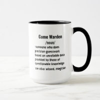 Funny Game Warden Definition gifts for men women