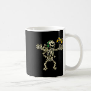 Funny Gamer Angry Skeleton Gamer Teen Boys Video G Coffee Mug
