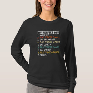 Funny Gamer For Men Women Boys Teenager Vintage Ga T-Shirt