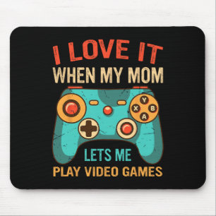 Funny Gamer Gift For Boys Console Video Game Prese Mouse Pad