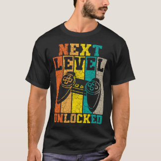 Funny Gamer Next Level Unlocked T-Shirt