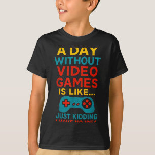 Funny Gamer Saying Graphic Tee Men Boys Teens Vide