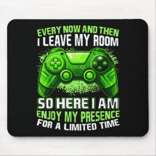 Funny Gamer Shirt For Boys Men Teen Gifts Video Ga Mouse Pad
