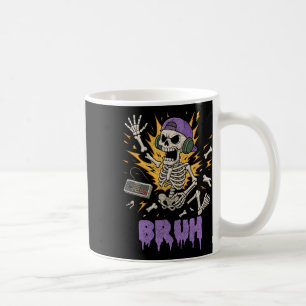 Funny Gamer Skeleton Gamer Teen Boys Video Gaming Coffee Mug