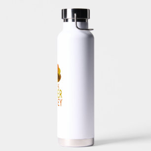 Funny Gamer Turkey Family Matching Thanksgiving Water Bottle