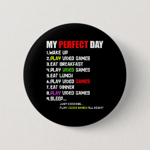 Funny Gamer Video Game Player For Boys Girls Men G 2 Inch Round Button