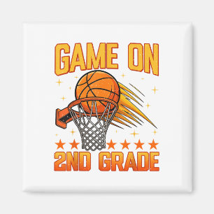 Funny Games On 2nd Grade Basketball First Day Of S Magnet