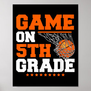 Funny Games On Fifth Grade Sketll First Day Of Sch Poster