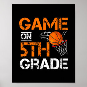 Funny Games On Fifth Grade Sketll First Day Of Sch Poster
